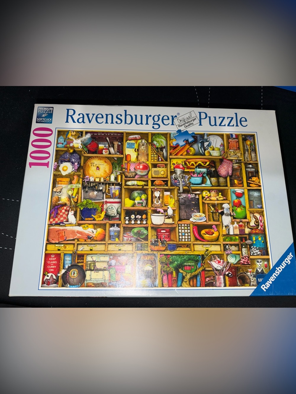 Ravensburger Colorful Kitchen Cupboard Puzzle 1000 pieces